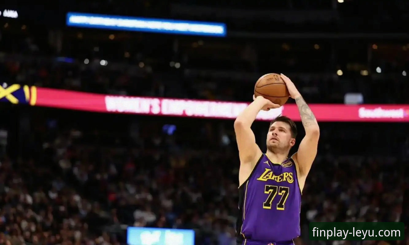 乐鱼app是正规平台吗对比 湖人客胜步行者,东契奇43分高光表现详解